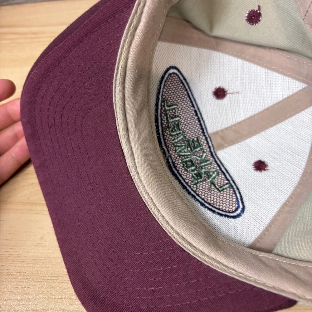 Vintage‎ Lake Powell Hat Cap Snap Back Beige Outdoors Adjustable